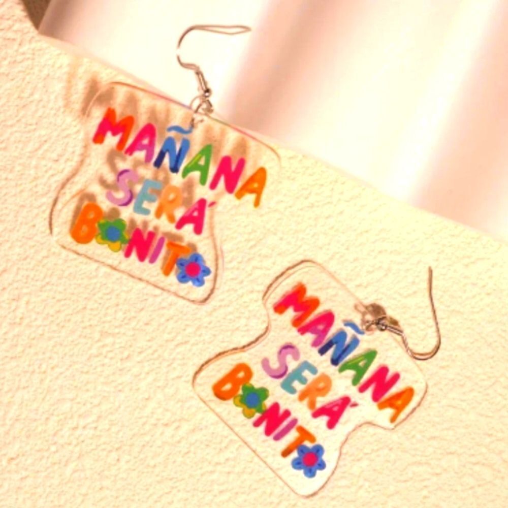 Colorful Fun Rainbow Earrings For Adults And Kids - Picture 6 of 6